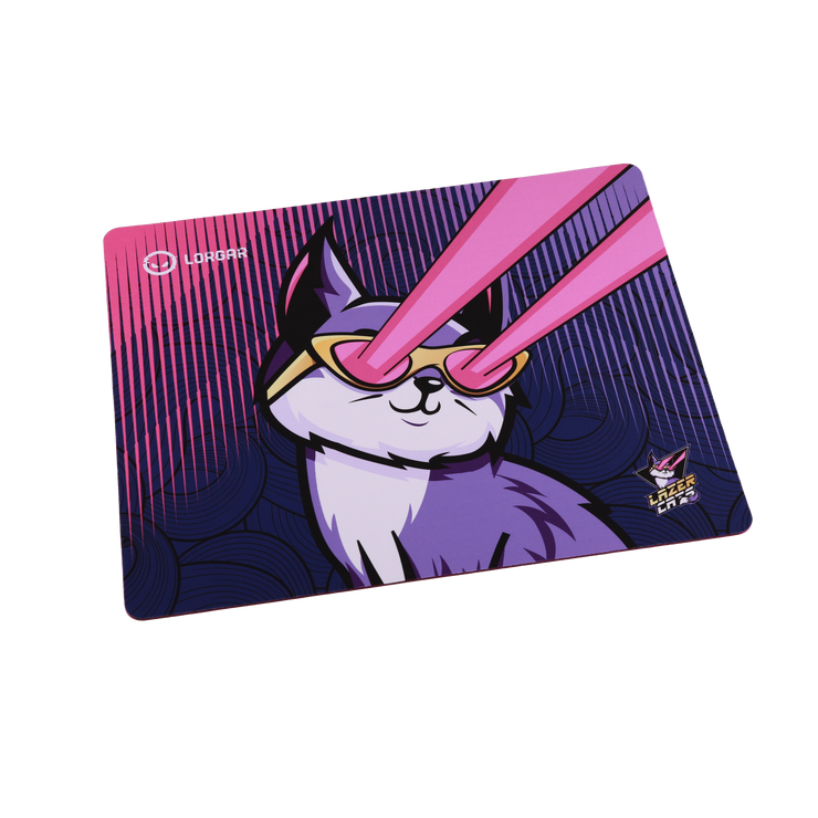 MOUSEPAD LAZER CATS X LORGAR